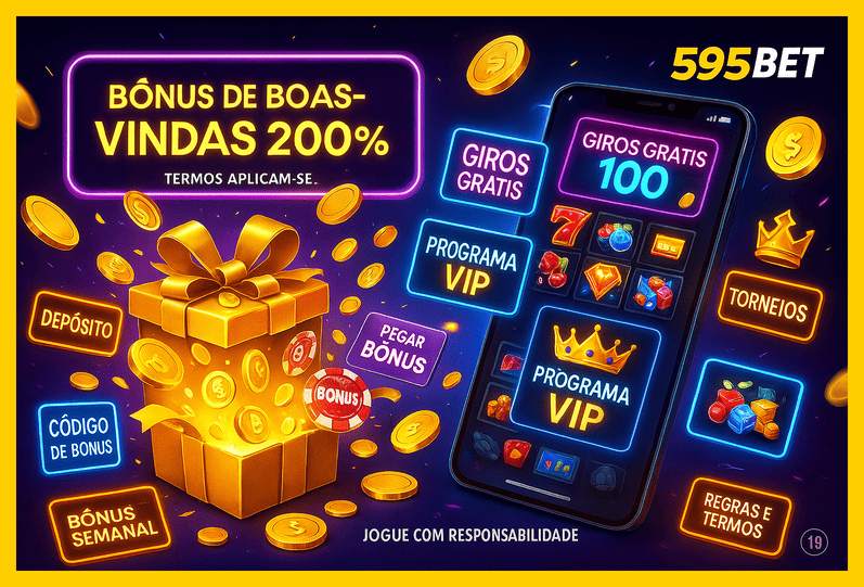 O bônus promocional 595BET é uma ótima maneira de começar sua aventura